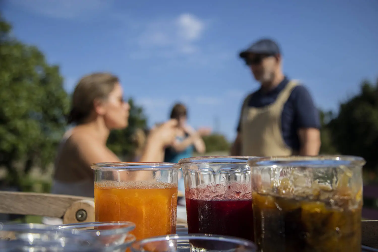 Villa Juno - Petit-déjeuner au jardin